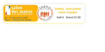 Le SNEFiD présent au Salon des Maires